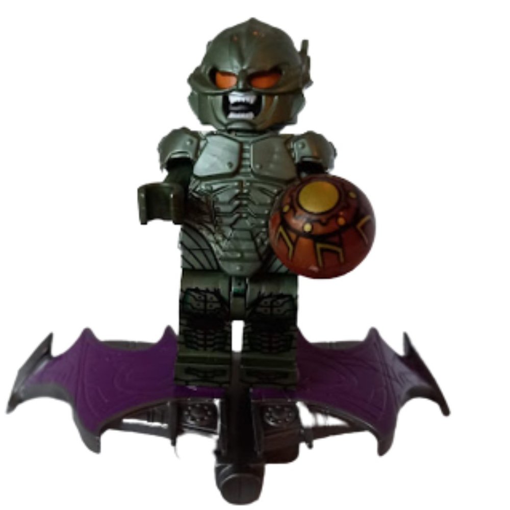 Green Goblin Film version custom designed Minifigure